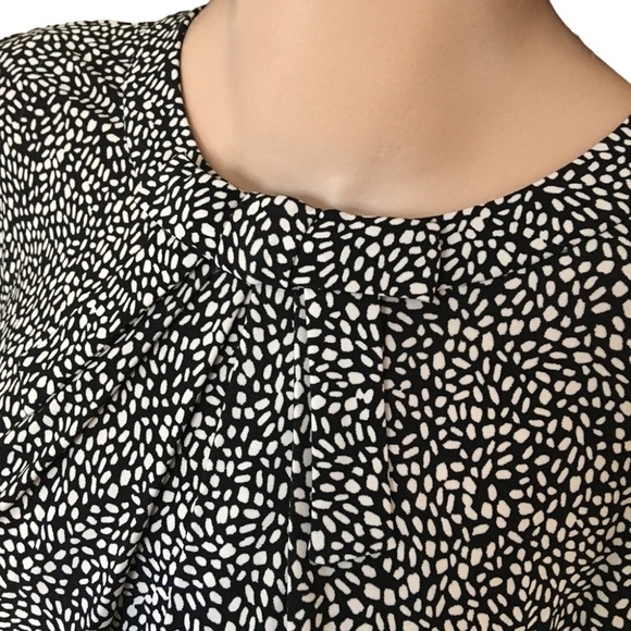Karl Lagerfeld Paris Magic Eye Bow Top Cap Sleeve - Picture 9 of 14
